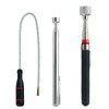 3-Pack Magnetic Pickup Tools 15 & 3.5 LB Retrieving Telescoping