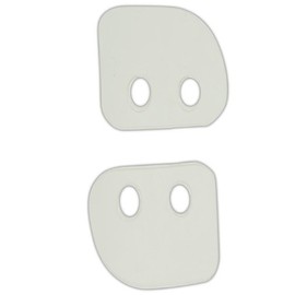 MAGID 10SSC Clear K and R Plastic Universal Slip-on Sideshields (One Pair)