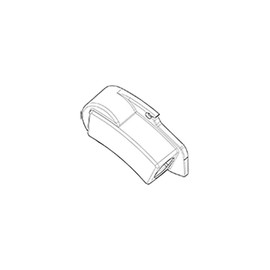 Dometic End cap for awning PR 2000, left, anthracite