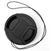 Ex-Pro 55mm Snap-on/Clip on Pinch Lens Cap with Keeper Holder