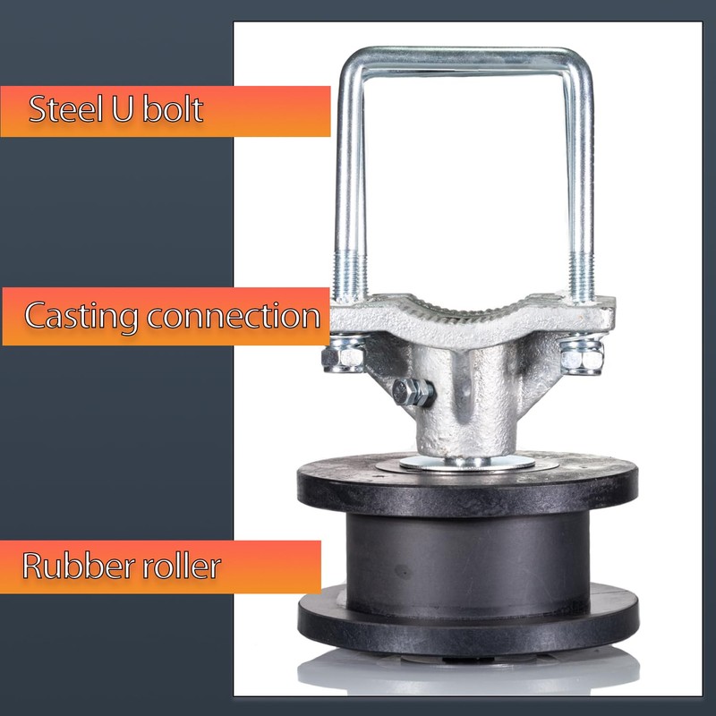 Sliding Gate Rollers,Cantilever Gate Rollers,Nylon Cantilever Slide Gate,4" Square Post