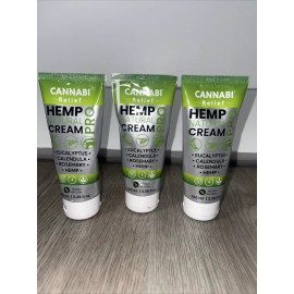 Unbranded 3- Sealed Hemp Cream Plus For Knees, Back, Wrist , Elbow, Full Body Relief