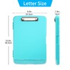 DMFLY Clipboard with Storage, Heavy Duty Clipboards with Pen Holder,