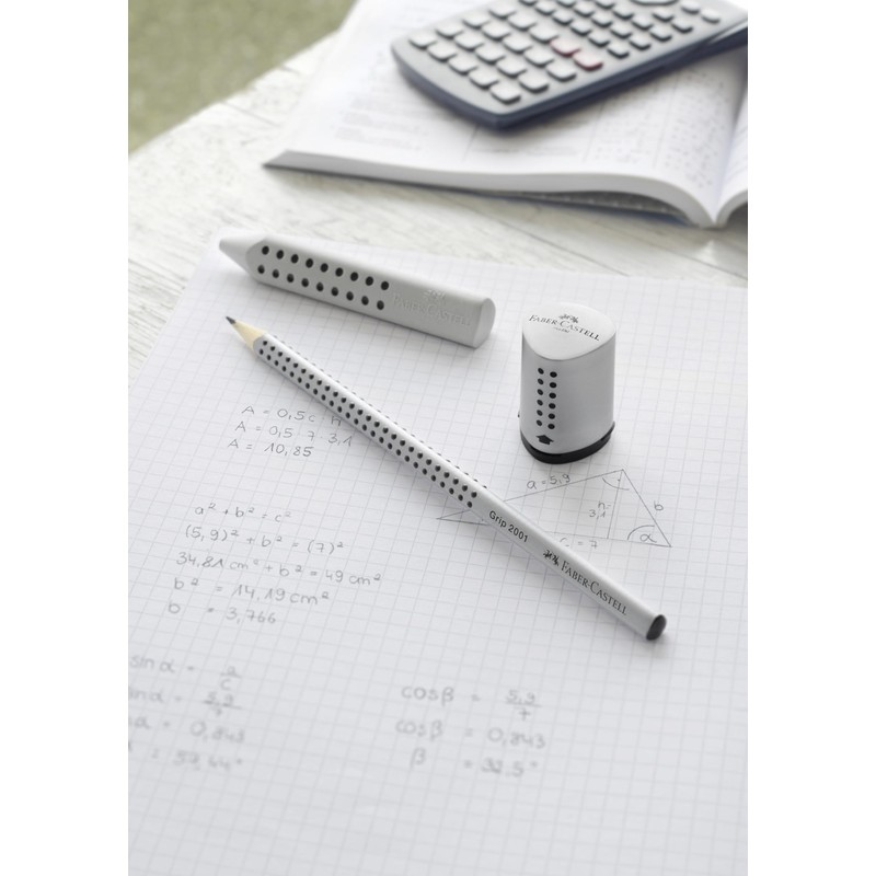 FABER-CASTELL Grip 2001 205044 Pencil HB Hardness Pack of 12