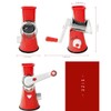 Manual Rotary Cheese Slicer Parmesan Cheese Grater for Food Vegetable
