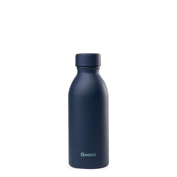 Qwetch ICON Thermos Flask, 500 ml, Stainless Steel, Midnight Blue,