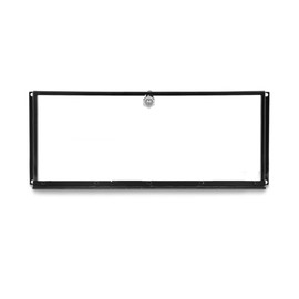 Elite Core Transparent Security Panels with Lock (4U)