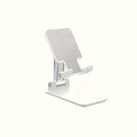 Foldable Desktop Phone Stand (White)