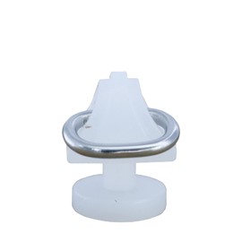 Batino 50PCS Curtain Tracks Accessories, Window Shower Curtain Track Glider, Rail Curtain Hook Rollers, Curtain Track Pulley Hook