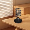 PACKOVE Blow Dryer Stand with Marble Base Spiral Hair Tool