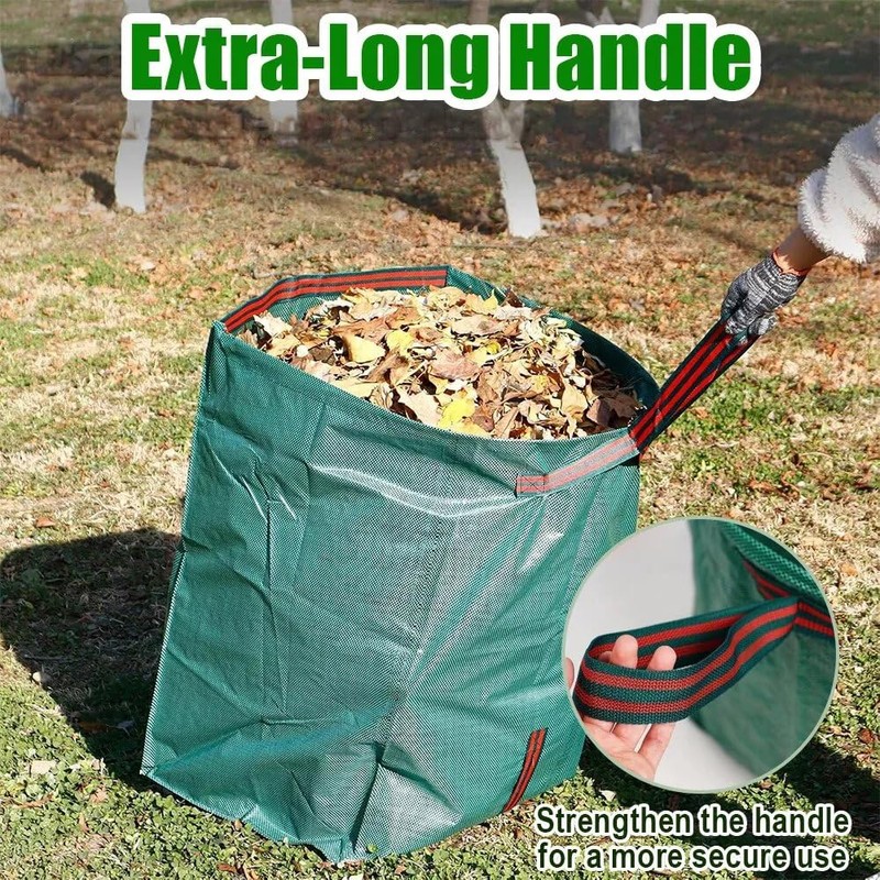 KANCOKIT Reusable Yard Waste Bags, 72 Gallons Lawn and Leaf