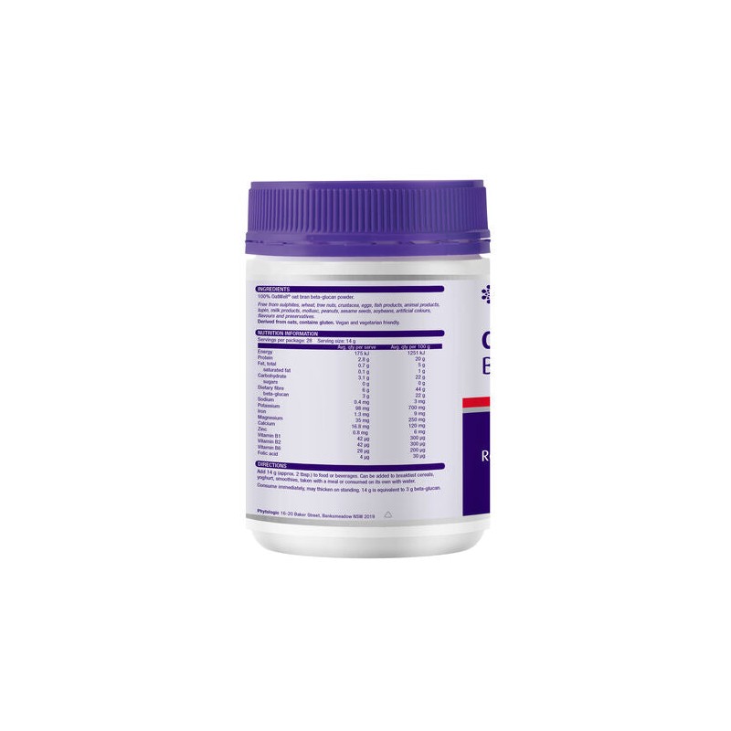 Henry Blooms Cholesterol Balance Beta-Glucan Powder 200g