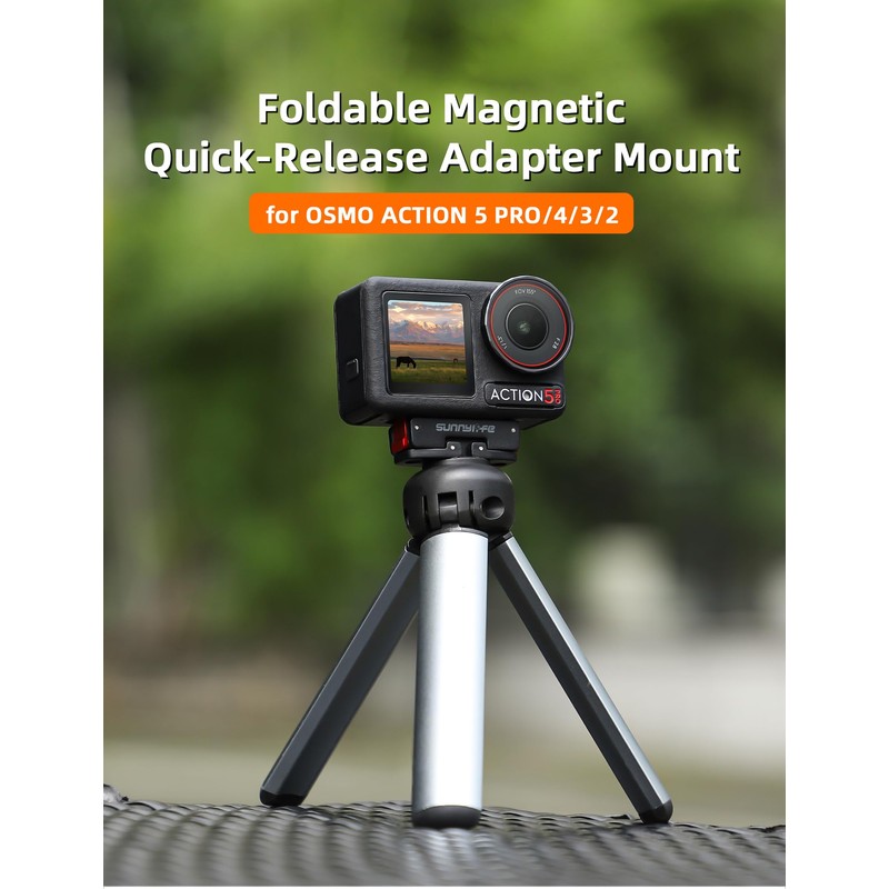 Honbobo Magnetic Mount for DJI Osmo Action 5 Pro, Quick