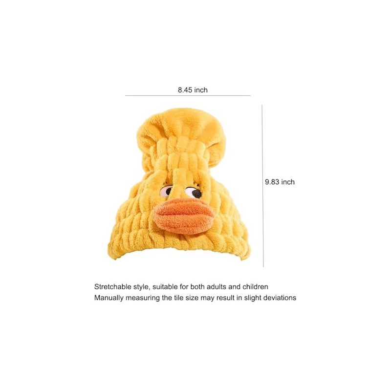 Paquete de 2 toallas ultra absorbentes para nios con pelo
