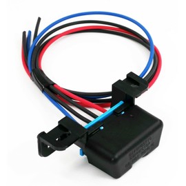 Elite.Citi OBD II OBD2 (5-Pin) Dash Diagnostic Harness Connector Plug Pigtail Compatible to Chevy w/Cover Cap for GM
