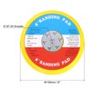 Sourcingmap 5pcs 6 Inch Hook and Loop Backing Sanding Pads