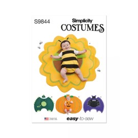 Simplicity Uncut Simplicity S9844/R11920 Babies Costumes Pattern (Discontinued) - A Size XS-L