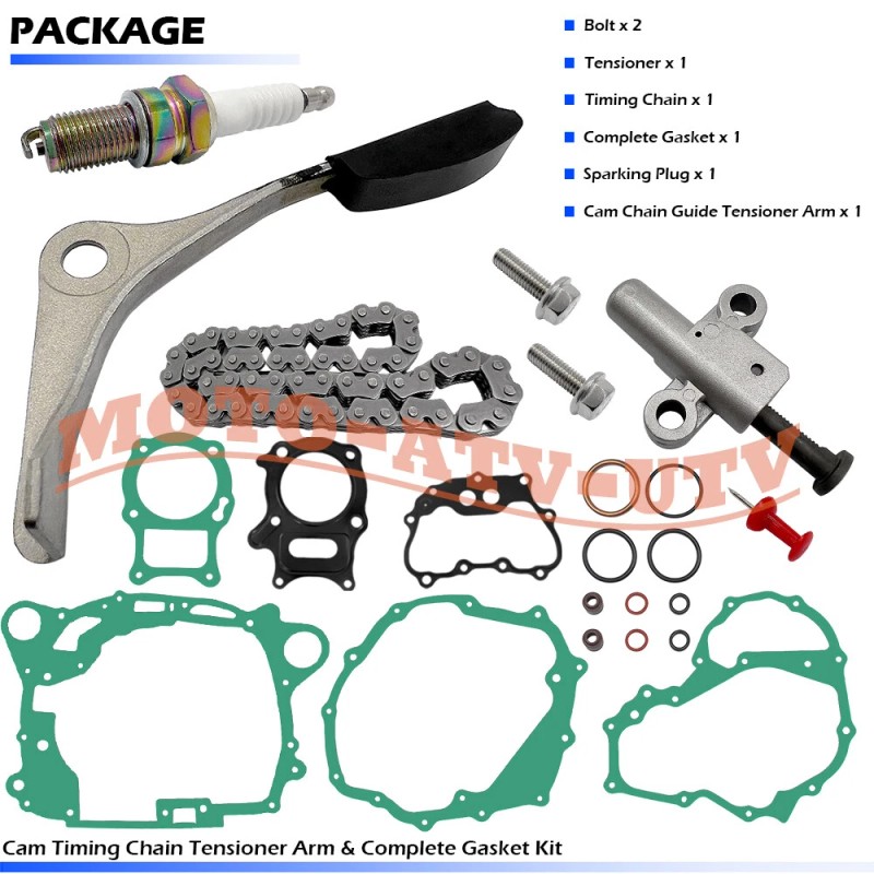 JINFANNIBI Cam Timing Chain Tensioner Arm Cover Gasket Kit for