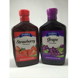 Pampa Grape and Strawberry Spread Bundle