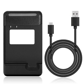 High Reliable Wider Adjustable Multi-Purpose Dock Wall USB/AC Battery Charger Micro USB Data Sync Cable(3ft) Compatible with LG Thrill 4G P925