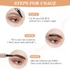 LOPHE Eyebrow Pen with 4 Fork Tip, Long-lasting Waterproof Eyebrow