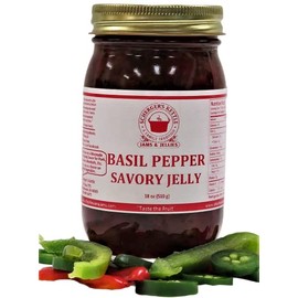 Basil Pepper Savory Jelly, 18 oz