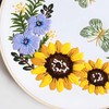 Arte Vita Embroidery Starter Kit Floral Pattern Full Range DIY