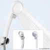 Increased water pressure, water-saving shower, bathroom accessories, high-pressure shower, water-saving shower/white 3ea