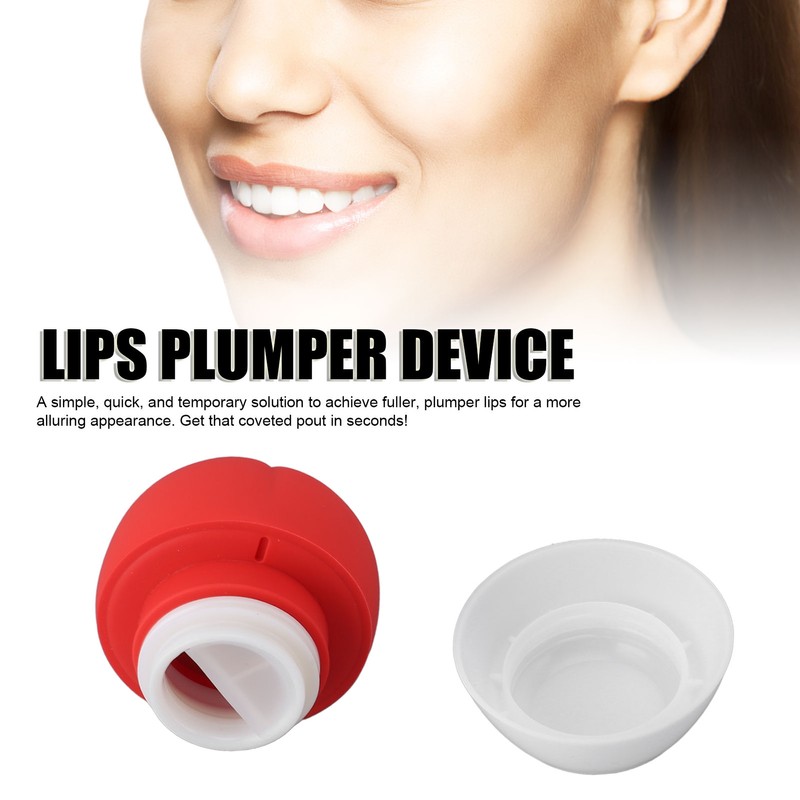Lips Plumper Tool Device Soft Silicone Portable Pout Mouth Lip