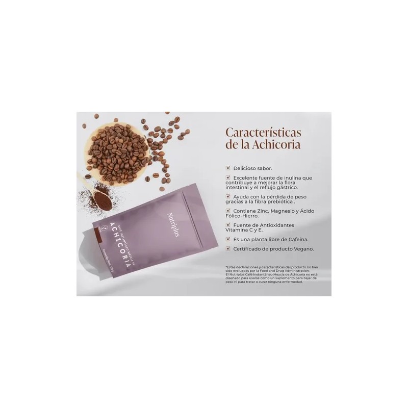 Nutriplus / Café Instantáneo Mezcla De Achicoria / Farmasi
