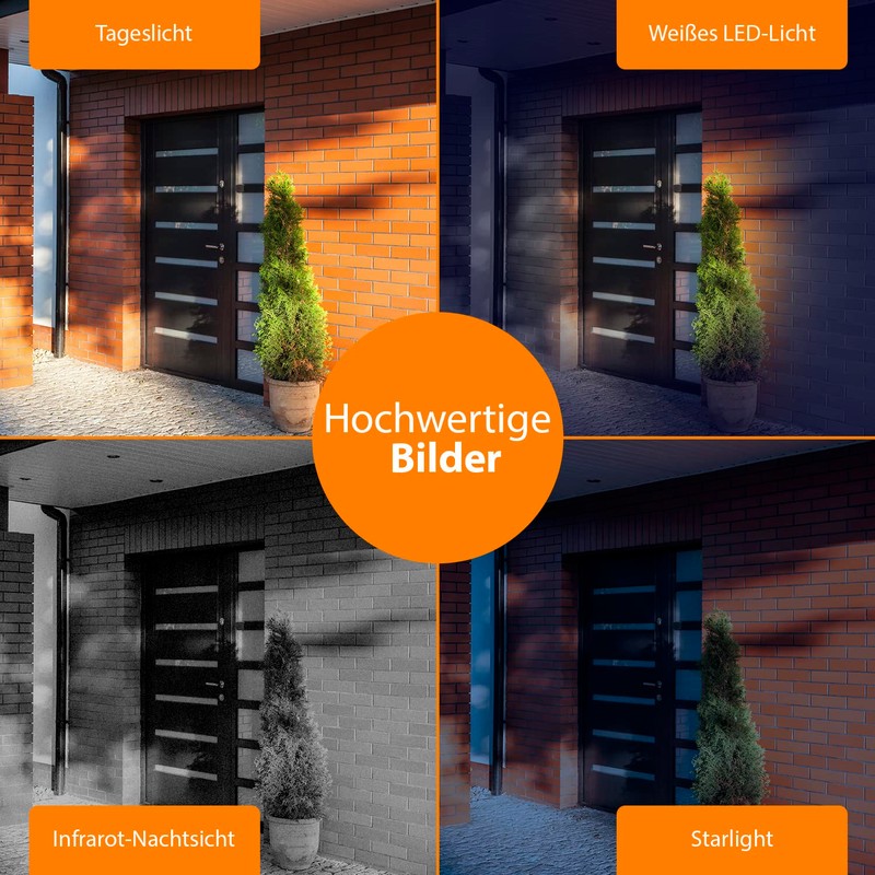 Smartwares Starlight Security Camera - Outdoor - WiFi - Multiple