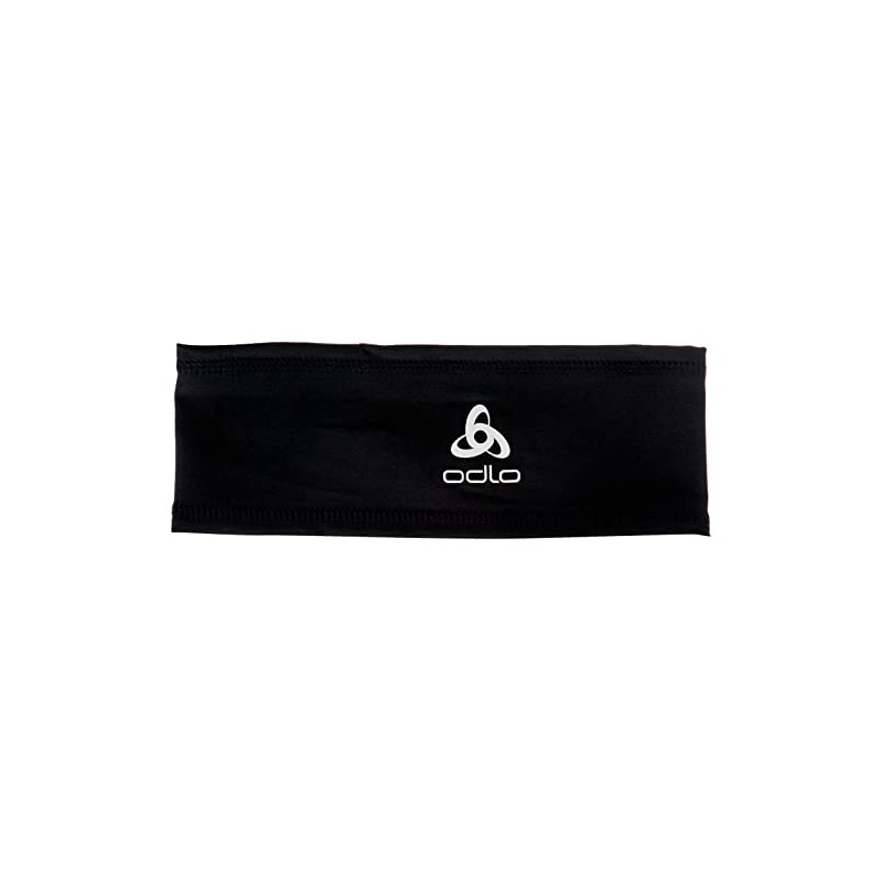 Odlo Polyknit Light Eco Unisex Headband, Black