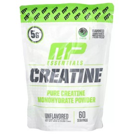 MusclePharm, Essentials, Creatine, Unflavored, 0.66 lbs (300 g), 5 g (1 scoop)