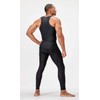 DEVOPS 3 Pack Men's Muscle Dry Fit Compression Tank Top