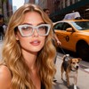 bullabulling Oprah style Bling Rhinestone Square Reading Glasses For Women