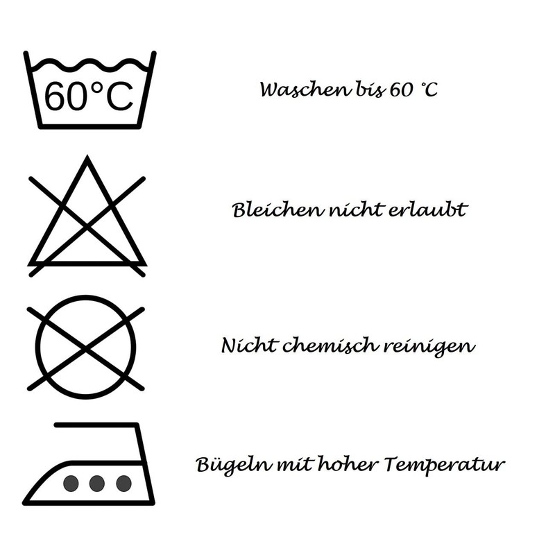 Pack of 3 Napkins 45 cm x 45 cm 100%