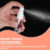 JJUNW 4 Pack Spray Bottle, Small Plastic Fine Mist Spray