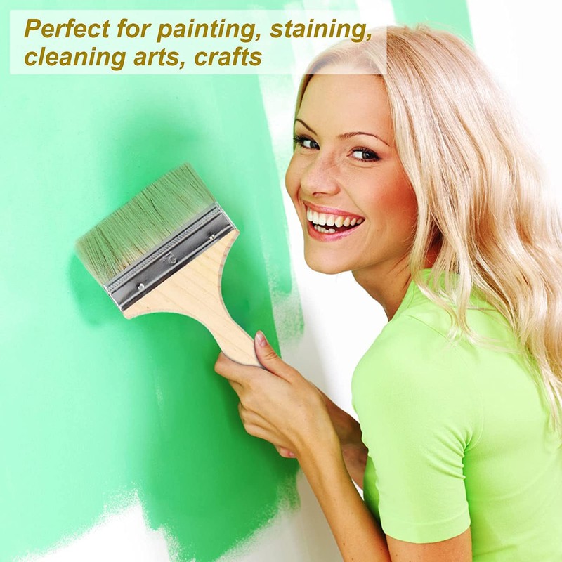 Utoolmart 5" Width Paint Brush Painting Drawing Oil Glues Faux