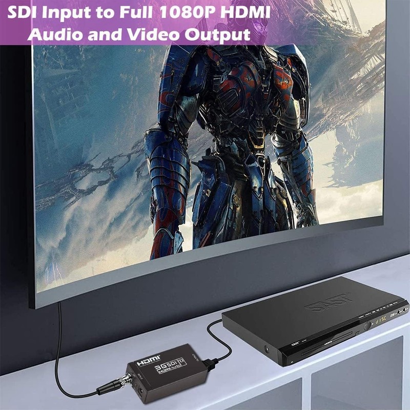 HDMI Converter Adapter - Mini 3G SDI to HDMI for
