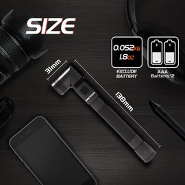 NICRON N73 Portable LED Pen Flashlight with 4Mode,Clip,Magnet, 150 Lumen 90 Degree Twist Angle Pocket Penlight with IPX4 Waterproof, Excellent for Tight Space,Mechanic, 2AAA Battery Include