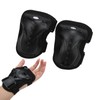 6PCS Protective Gear Kit for Adults, Knee Pads, Elbow Pads,
