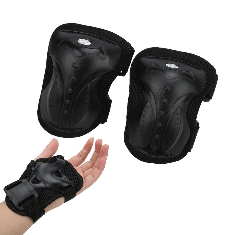 6PCS Protective Gear Kit for Adults, Knee Pads, Elbow Pads,