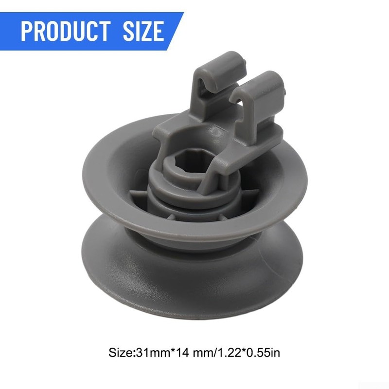 4Pcs 611666 Dishwasher Upper Rack Roller For Bosch, For Siemens,