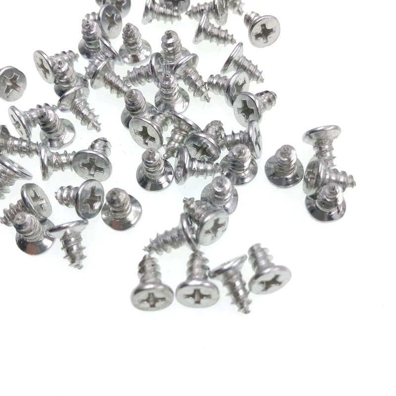 JZK 200 x Stainless steel flat head phillips wood screw