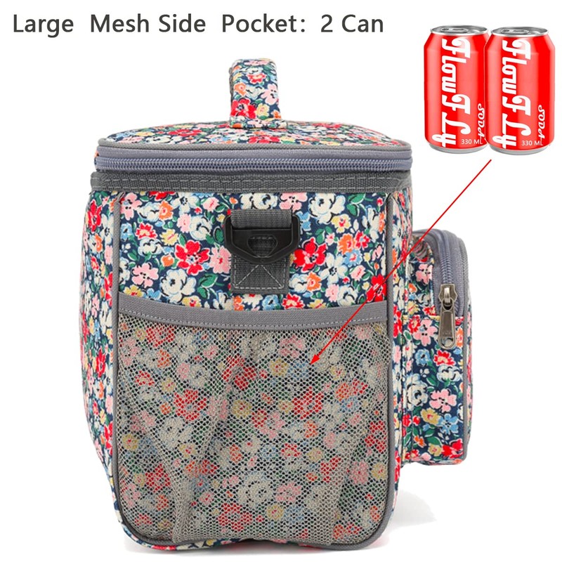FlowFly Insulated Reusable Lunch Bag Adult Large Lunch Box for