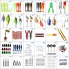 GEBDMA 329 Pcs Fishing Lures Kit The Latest Fishing Gear