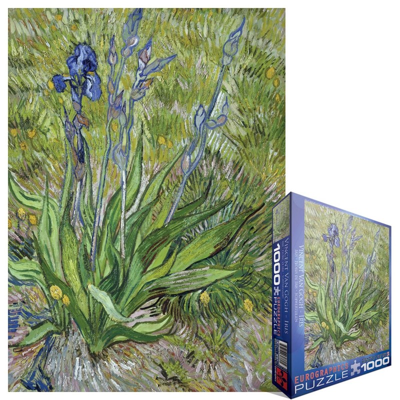 Eurographics Iris by Van Gogh 1000-Piece Puzzle