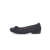 Gabor Ashlene N, Women's Ballet Flats, Dark Blue Nubuck, 6.5