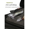 Waterproof PVC Fishing Lure Storage Bag, Soft Tackle Organizer with