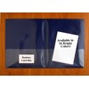 StoreSMART® Navy Blue Plastic Archival Folders 5-Pack - Letter-Size Twin